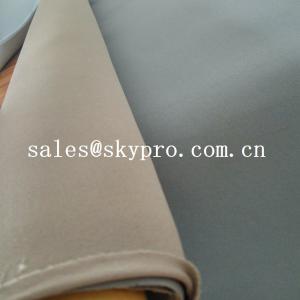 China Embossed neoprene fabric sheet double-side coating nylon polyester 3mm on sale