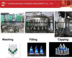 Buy cheap Three in one Washing+Filling+Capping Machines For Drinking water /Distill water /Mineral water product