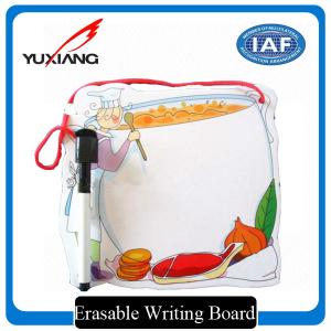 China Exquisite Erasable Writing Board , Magnetic Writing Board With Mark Pen on sale