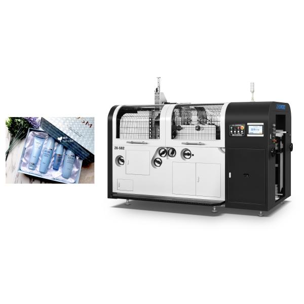Automated Cardboard Box Packaging Machine , Rigid Box Maker 1200-3000(Pcs/H)