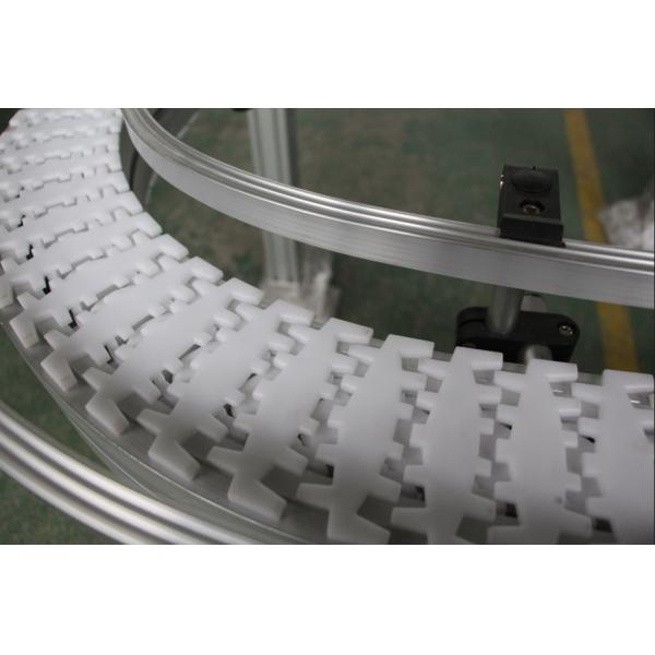 Z Elevator Plastic Flat Top Modular Conveyor Chain Belt Custom Packaging Line