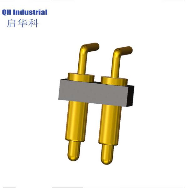 2Pin 2.54mm Pitch India Smart Home Applicaton Connector Magnetic Power Connector Waterproof spring loaded pin Connector