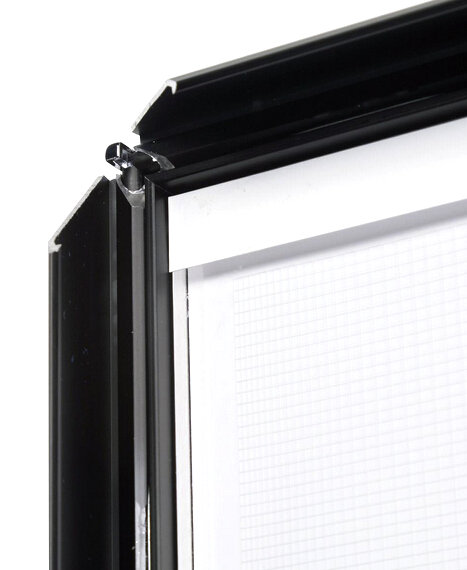 Indoor Illuminated Advertising Horizontal LED Light Box Aluminum Profile Sign