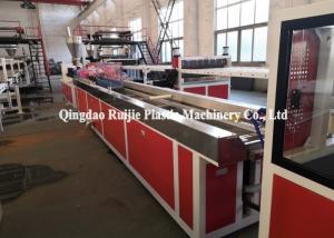 Buy cheap Automatic Pvc Profile Extrusion Machine Double Screw With 8 - 20t Weight product