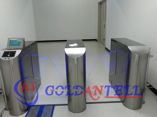 ESD Mechainsm Bi Directional Flap Barrier Access Control System For School