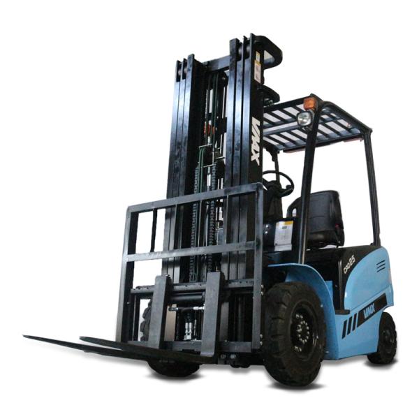 Stand Up Electric Very Narrow Aisle Forklift Truck For Building Use CPD25