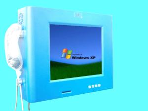 Buy cheap Wall Mounted Kiosk With Touch Screen / Telephone / Fingerprint Reader product