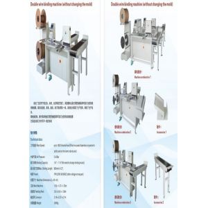 300kg Automatic Wire Coil Binding Machine , twin loop binding machine