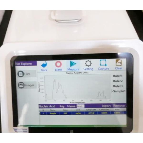 Bonnin Nanodrop Microdrop Micro Volume Spectrophotometer DNA And RNA
