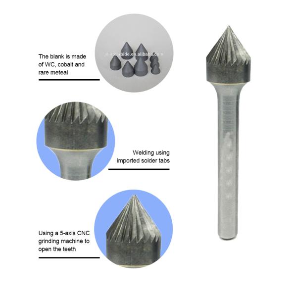 YG8 Tungsten Carbide Cemented Tips Carbide Burr Set Harbor Freight Cylinder Without End Cut