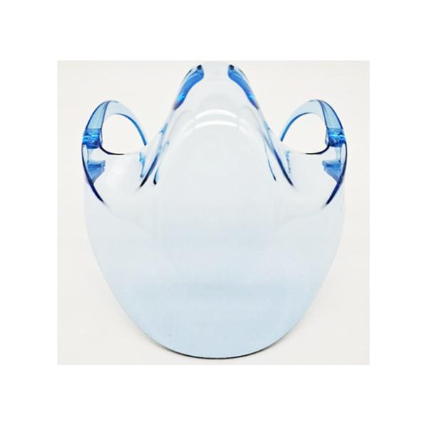 Light Plastic Transparent Adults Half Face Shield Visor