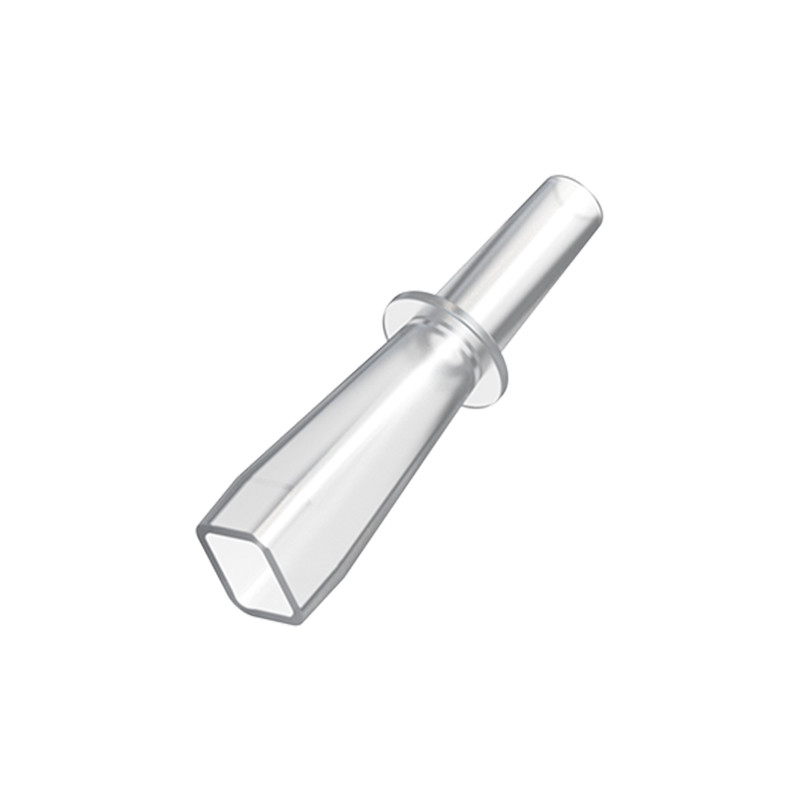Durable Round Transparent Mouthpiece For Alcohol Tester / Industrial Application
