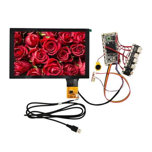 10.1 Inch Industrial TFT LCD Display 800x1280 IPS 300nits Wide Temperature 10 Point Touch Screen with Android Board