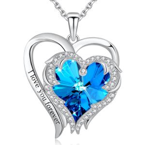 China Silver Pendant Jewelry Heart Pendant with Crystals from Austrian crystal YS004BBP on sale