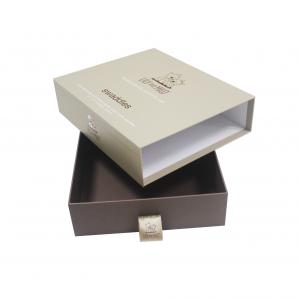 China Storage Sliding Cardboard Paper Drawer Boxes Jewelry Gift Drawer Box Packaging on sale