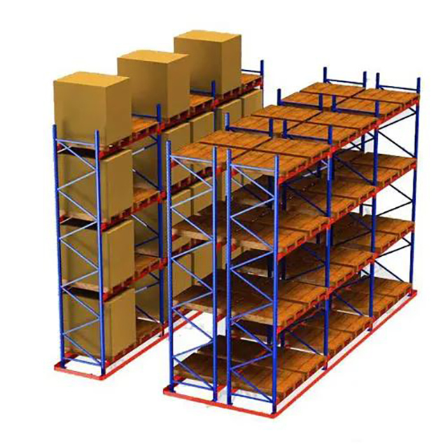 Industrial VNA Pallet Rack Corrosion Protection Heavy Duty Metal Storage Racking