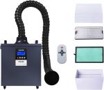 FES350 Laser Fume Extractor With HEPA / Activated Carbon Filtration