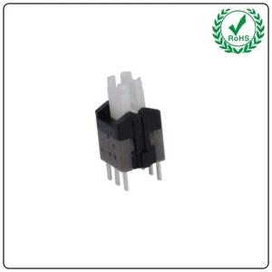 Buy cheap Self Locking Unlocked DIP On Off SPST Push Button Switch product