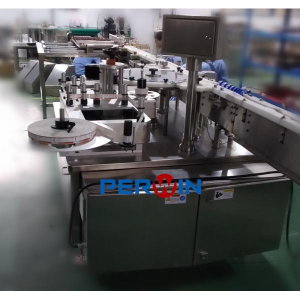 Perwin Monoblock Vial Bottle Liquid Filling Plugging Capping Machine