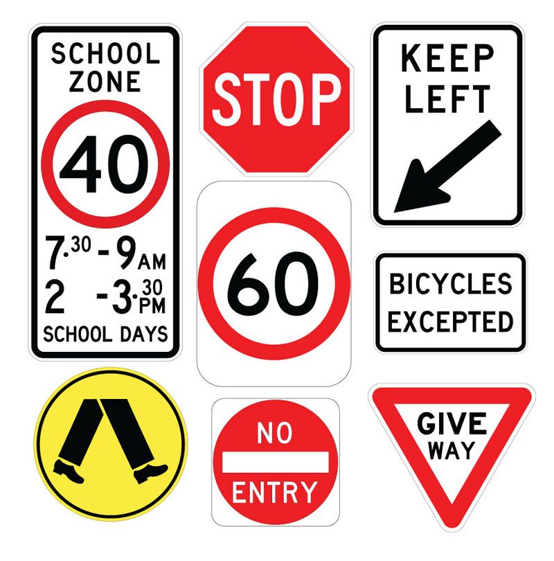 Custom Reflective Tape 10cm-25cm High Visibility Reflective Warning Board Sign Board