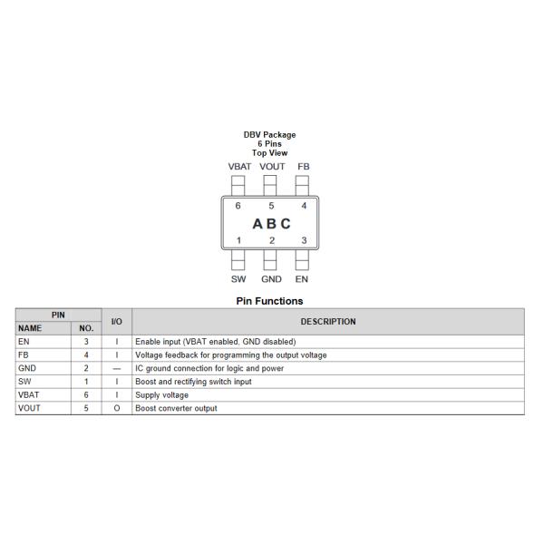 SOT Low Input Voltage Boost Converter 5.5V TPS562200DDCR Step Up Converterin
