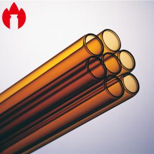 Buy cheap Amber Borosilicate Glass Tubing , Medicinal Borosilicate Glass Containers product