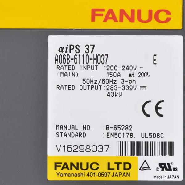 A06B-6117-H106 International Fanuc Servo Drive DC Power New Condition
