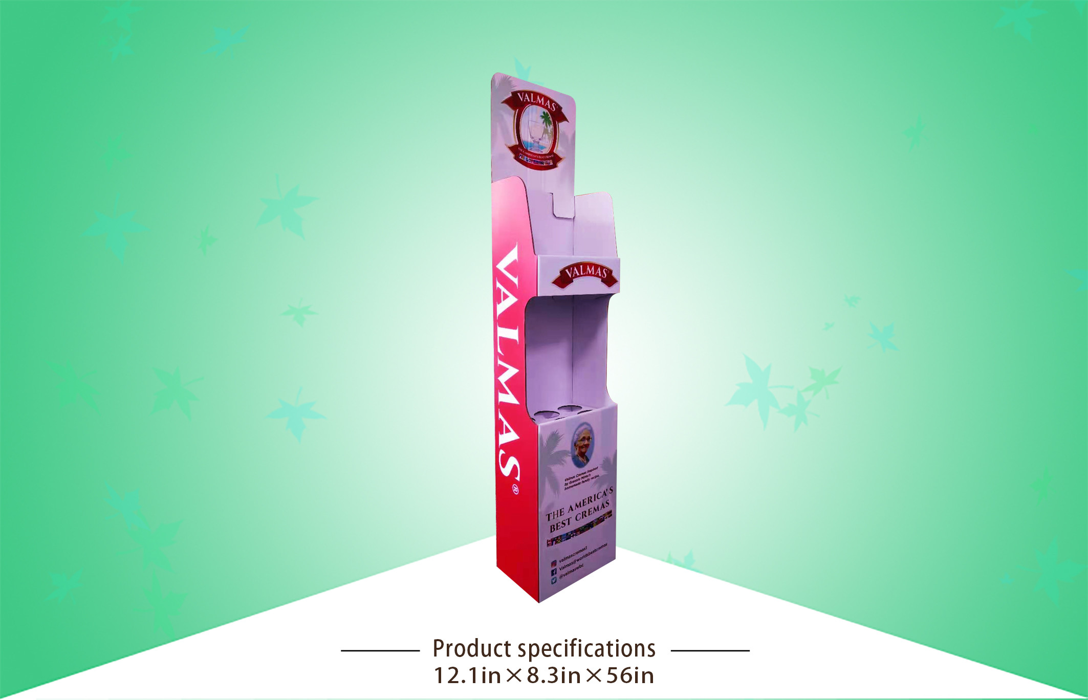 Buy cheap Ecomonic POP Cardboard Wine Display Stands With Easy Assembly Design product