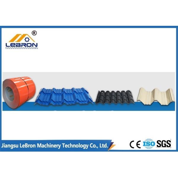 High speed double layer roofing sheet roll forming machine Mitsubishi PLC and converter