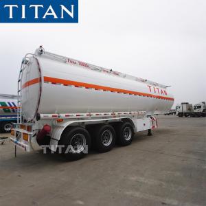 Buy cheap 40000 Litres Stainless Steel Milk Fuel Tank Trailer for Nigeria product