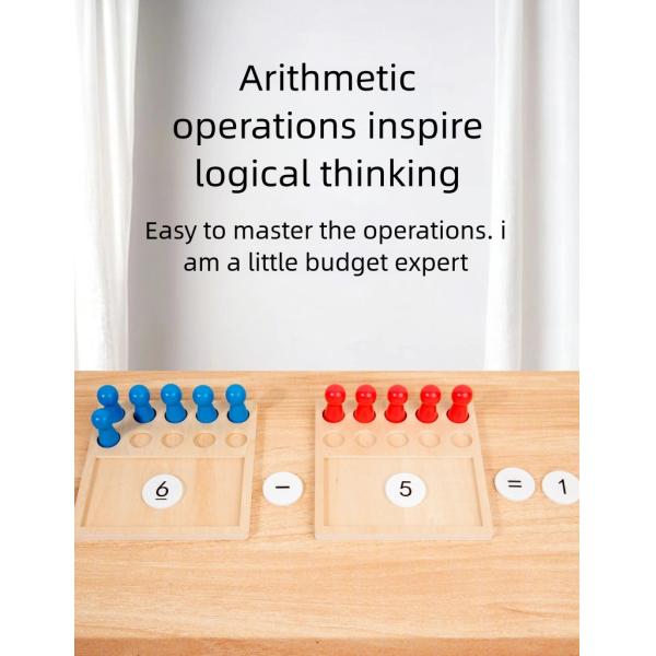 Cpc Ce En71 Digital Addition Subtraction Early Education Cards Preschool Math Enlightenment Teaching Aids