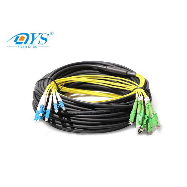 6core SM E2000-LC Pre Terminated Fiber Optic Cable