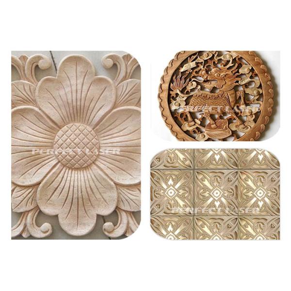 Stainless Steel Water Slot Automatic CNC Wood Carving Machine 1.5kw Easy To Operate