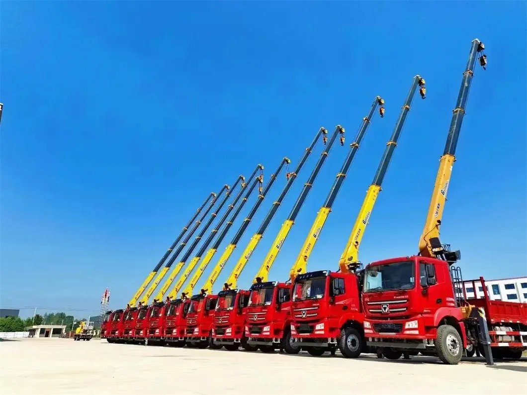 Custom Configured HOWO Zz1048d3314c1r Knuckle Boom Mounted Crane for Sale