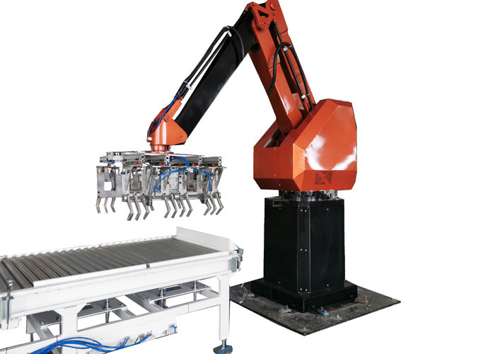 Buy cheap Multi Line Robotic Arm Bag Palletizer In Fertilizer Line product