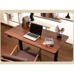 Buy cheap Modern Electric Height Adjustable Wood Grain Executive Director Office Director Table product