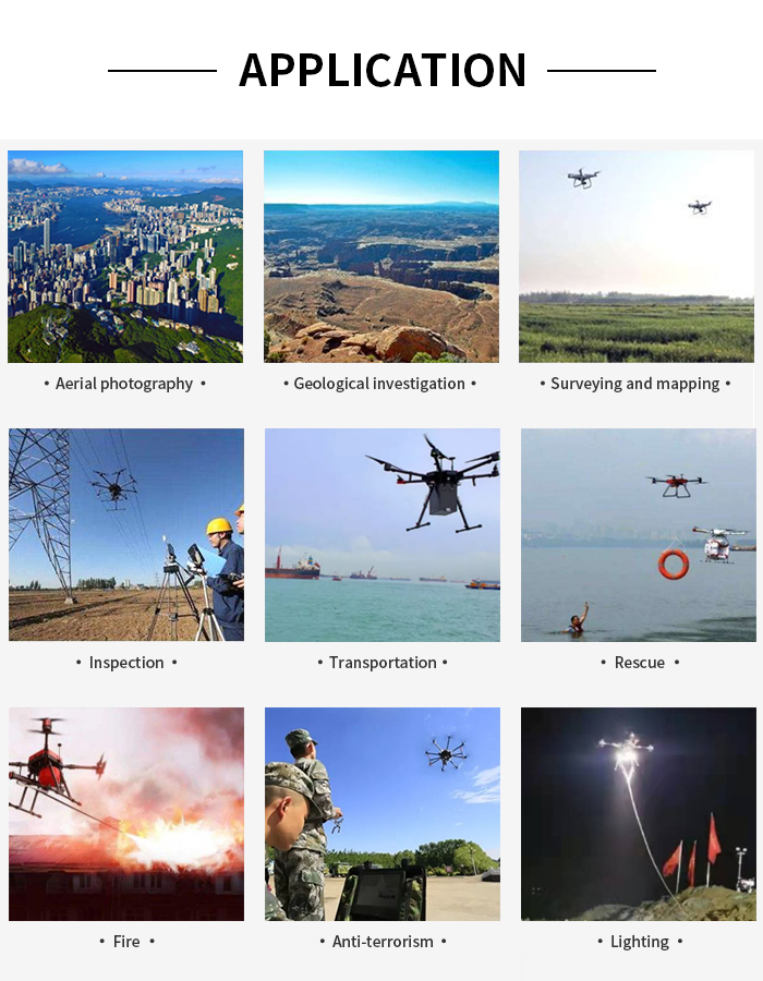 M690PRO RTK Unmanned Camera Drone Aircraft 5m/S 65-69 Minutes