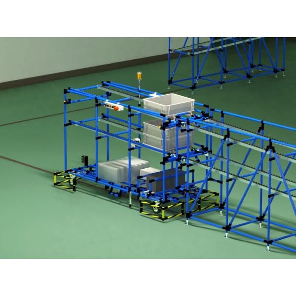 Polyethylene 27.8mm Plastic Coated Pipe JY-4000SL-P