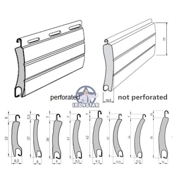 PU foam shutter door roll forming machine for Morocco rolling shutter machine