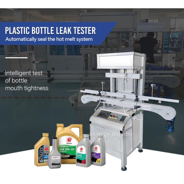 Full Automatic Air Water Empty Bottle Leak Tester Plastic Bottle Leak Detection Machine