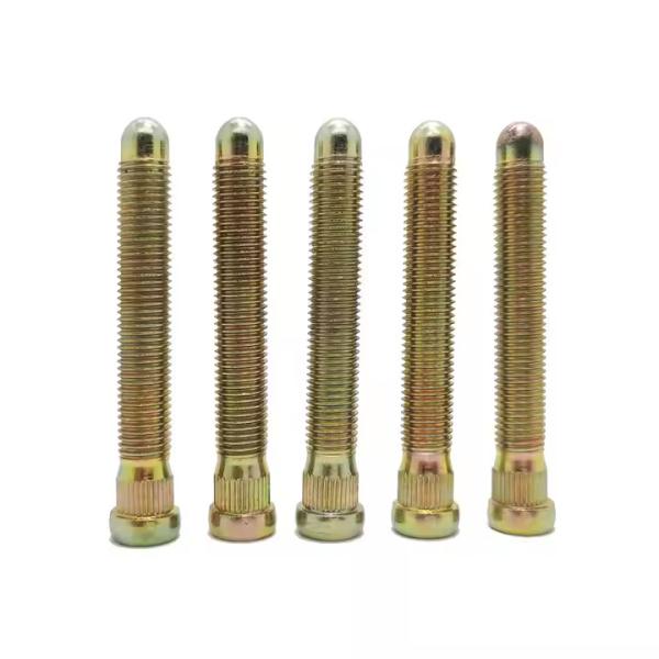 Grade 12.9 Wheel Studs And Nuts M12x1.5 90mm Length Long Stud Bolt