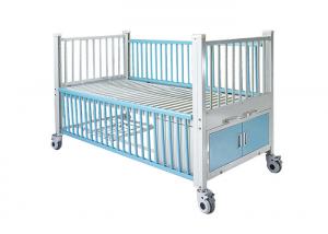 Buy cheap Enameled Steel Side Rails Pediatric Hospital Beds Full Length Protection product