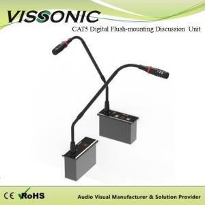 Buy cheap Conference Embedded Microphone Cat5 Digital Flush - Mounting Touchable Interface product