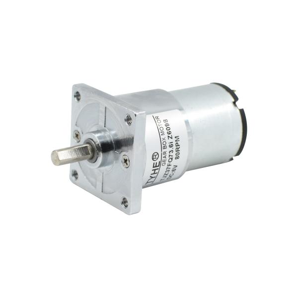 High Torque Dc Metal Gear Box Motor 12v 1000 Rpm Low Rpm 0.5nm Load