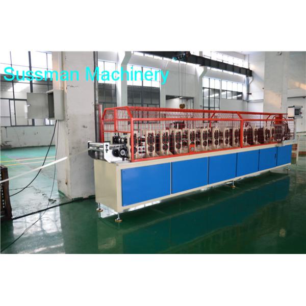 Galvanized Stud And Track Roll Forming Equipment Metal Furring Ceiling Machine