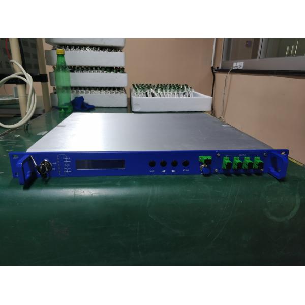 Lightweight 1550nm High Power EDFA GPON CATV Combiner For Triple Network