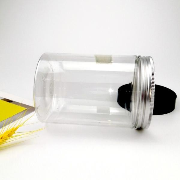 OEM 23mm 89 Thread Clear PET Cosmetic Jar For Lotion