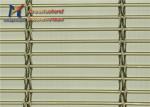 Electrolytic Polishing Architectural Cable Mesh 80mm Facades Curtain