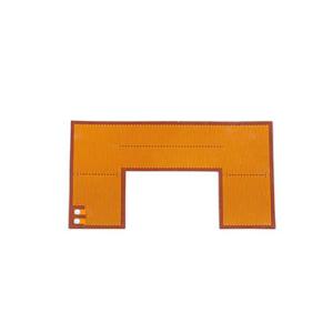 Buy cheap Thickness 0.3mm 12V 200W Clear Amber Flexible Polyimide Heater product