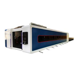 Buy cheap fully enclosed exchange worktable fiber laser cutting machines product